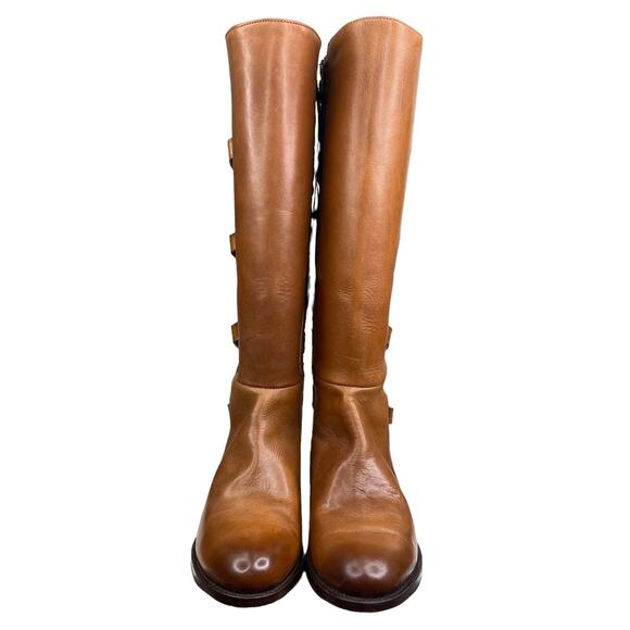 NWT FRYE Women's Jordan Brown Strappy Riding Boot Size US  7 - Picture 7 of 13